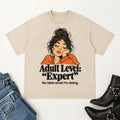Adult level T-shirt