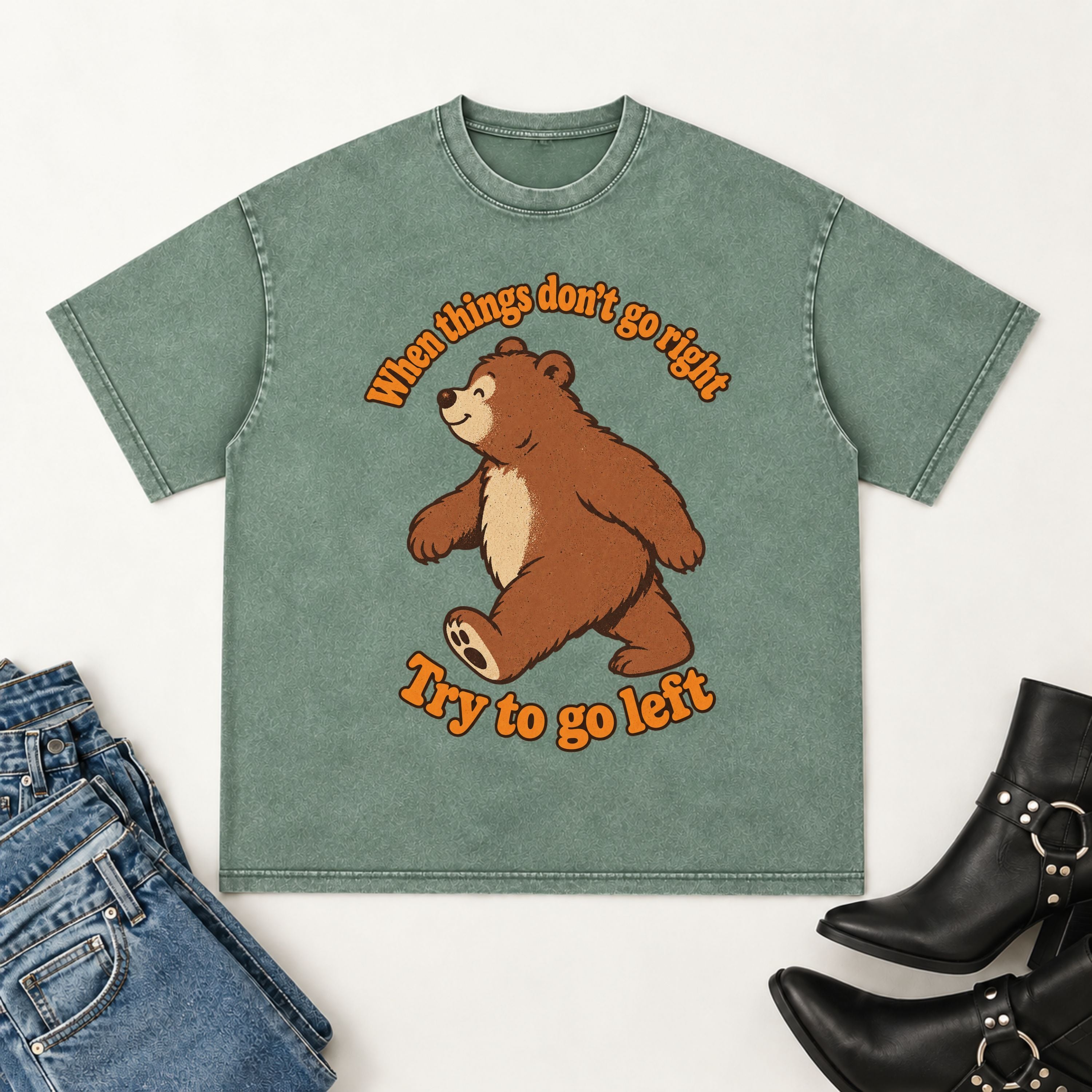 Try to go left- Tshirt