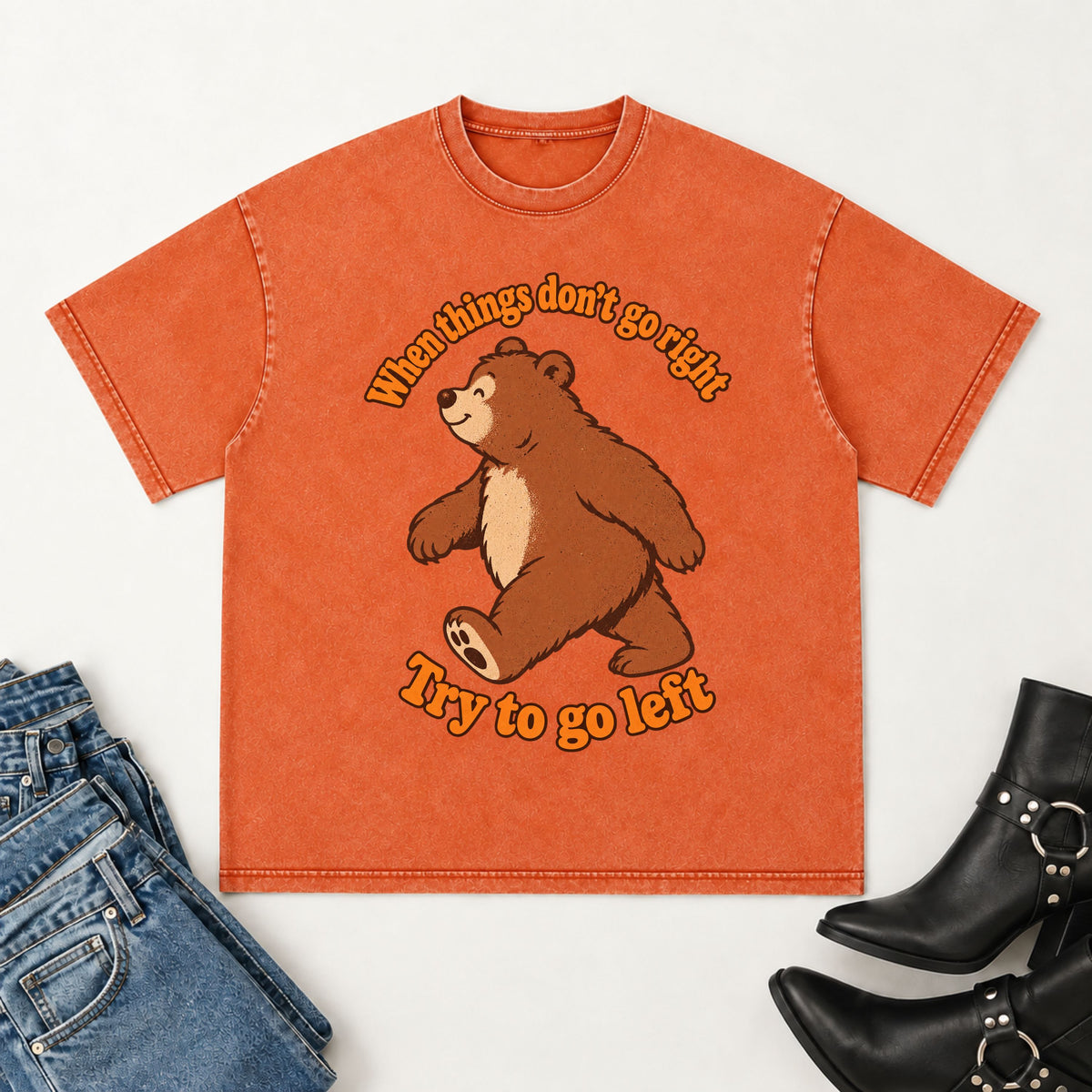Try to go left- Tshirt