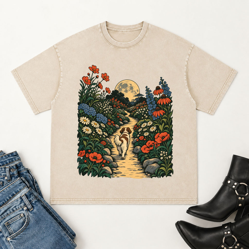To the moon T-shirt
