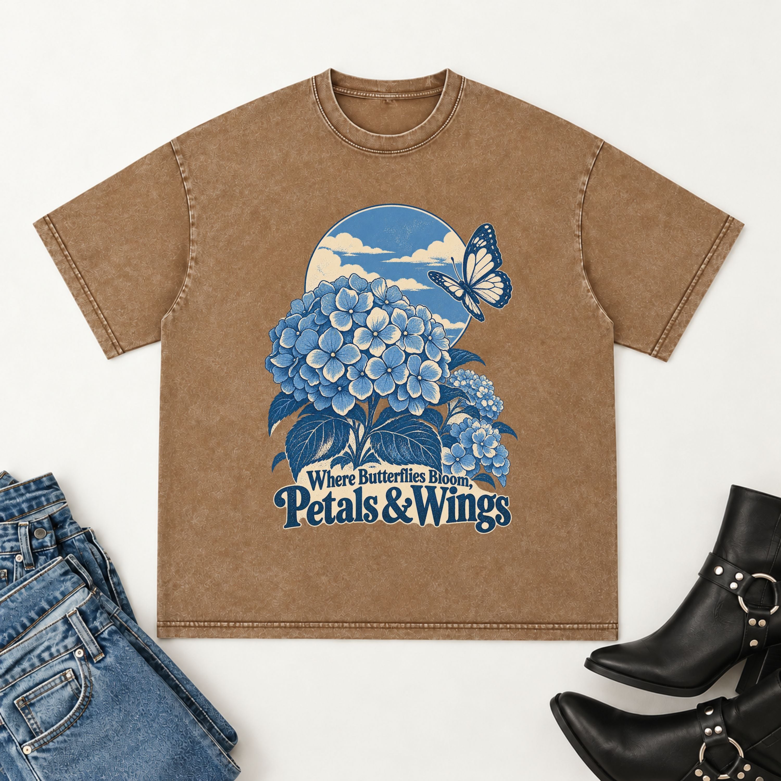 Butterflies bloom T-shirt
