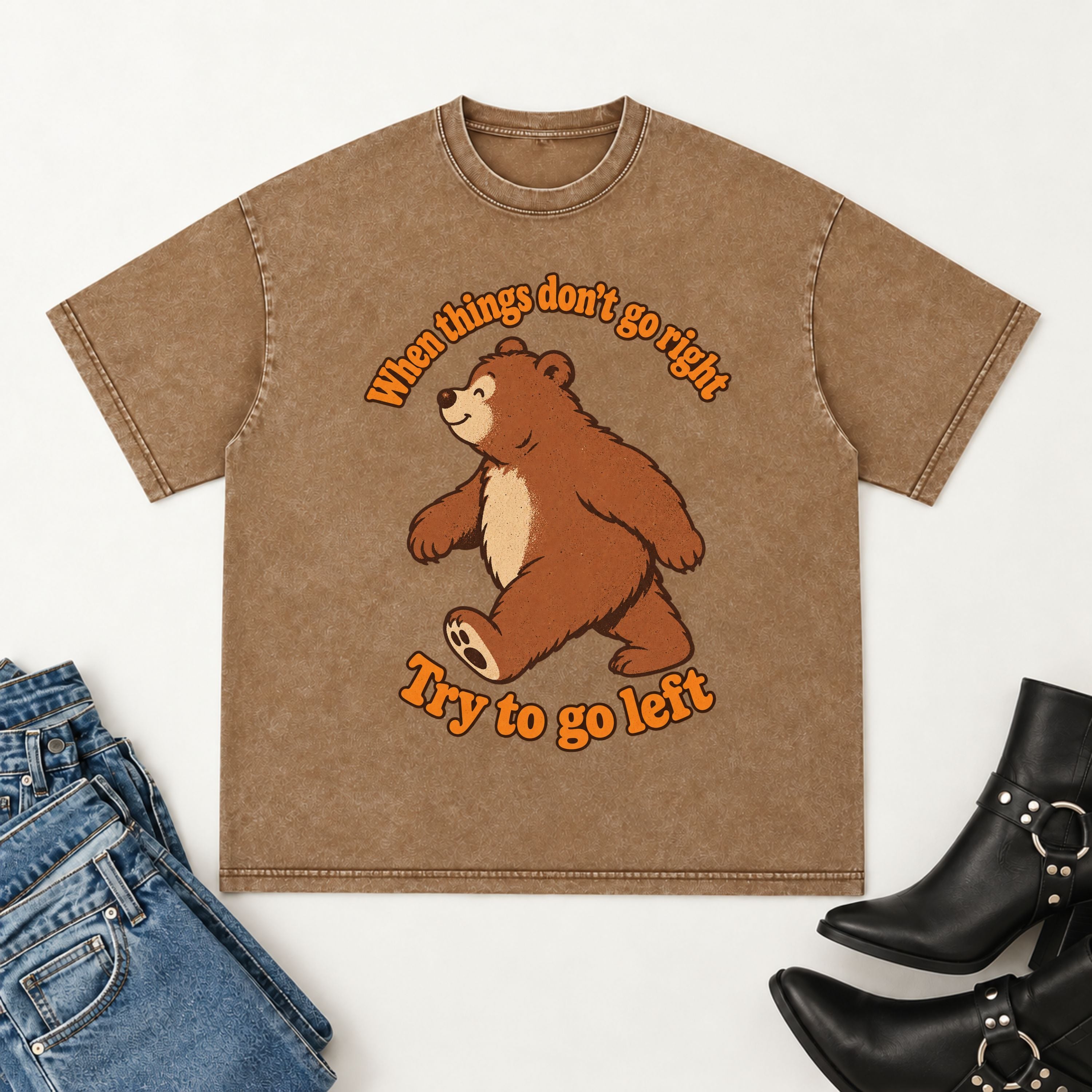 Try to go left- Tshirt
