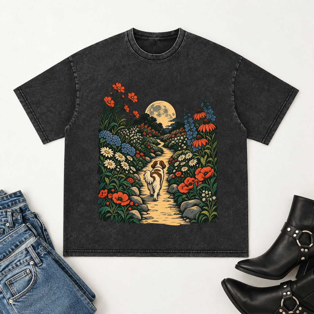 To the moon T-shirt