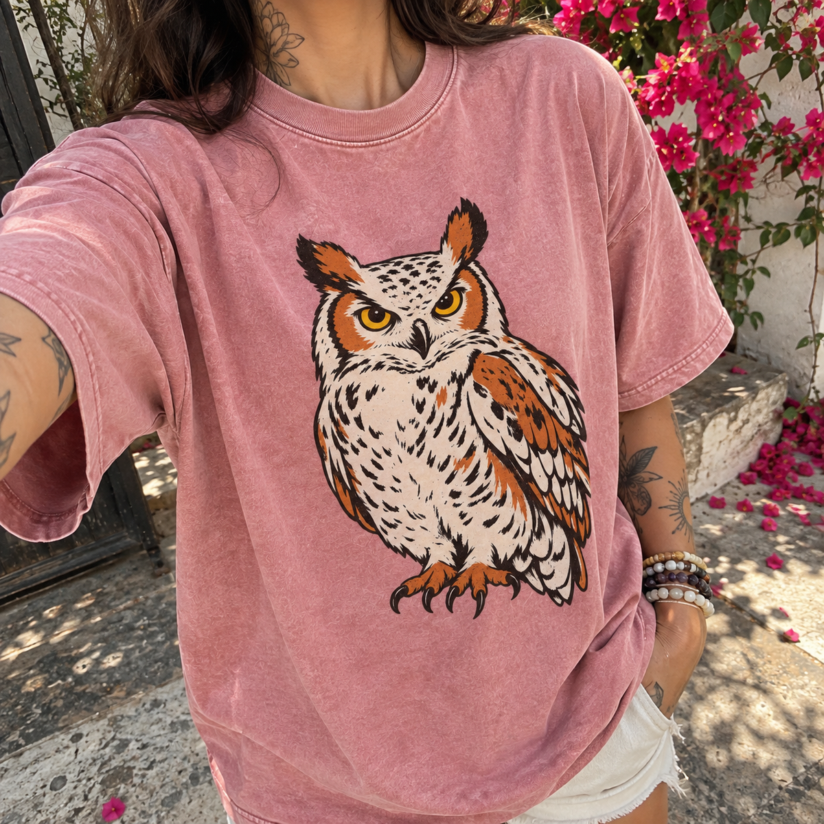Moonlit Owl T-shirt