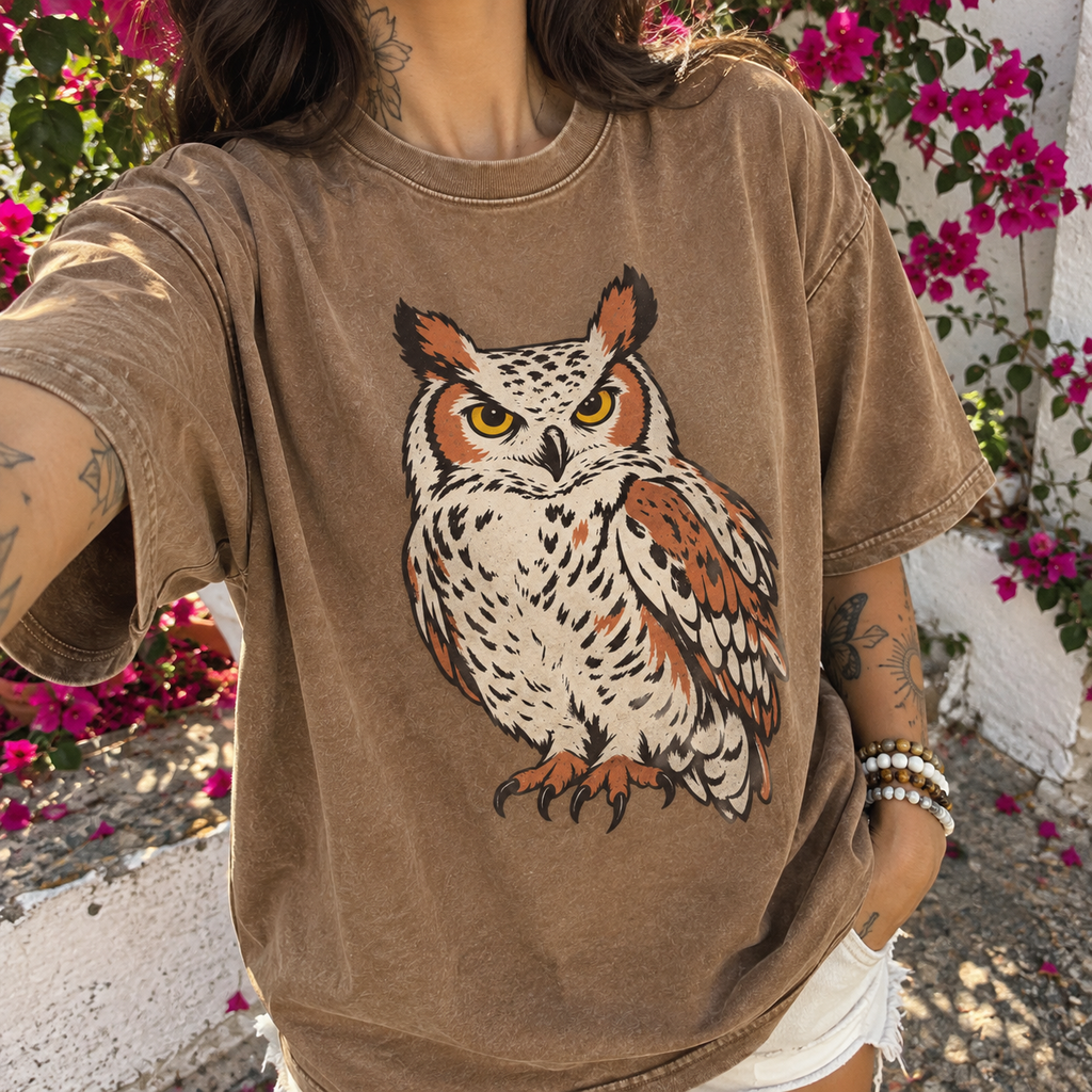 Moonlit Owl T-shirt