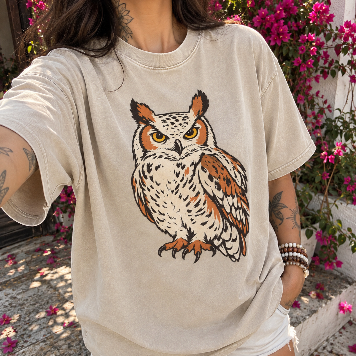 Moonlit Owl T-shirt