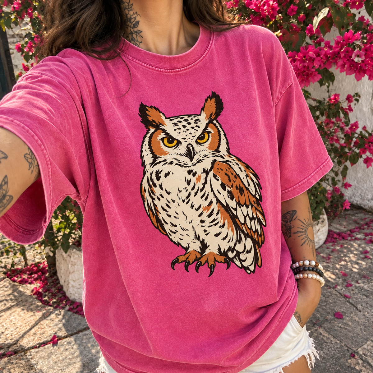 Moonlit Owl T-shirt